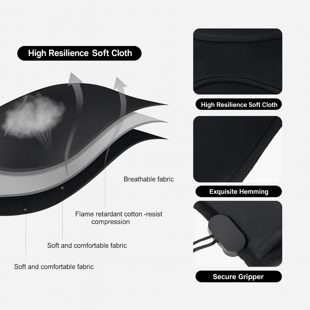 Premium Full-Body Vibration Massage Seat Cushion