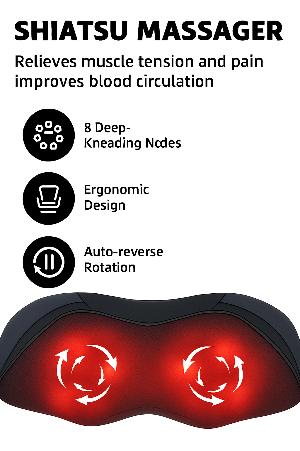 Smart Heated Neck & Shoulder Massager
